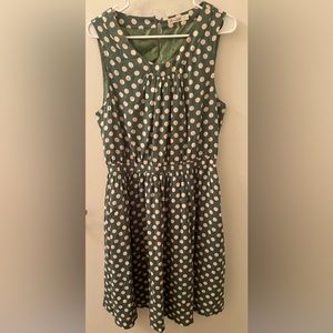 Polka dot Comme toi dress. Size medium